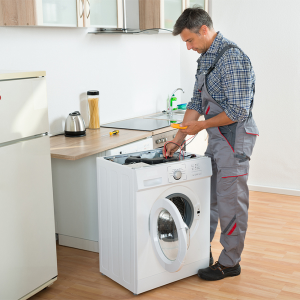 can you walk me through the steps of troubleshooting my washer issue in Tuttletown